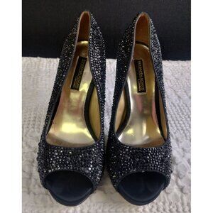 Benjamin Adams Women's Black Shoes/Heels/4" Heel Size6 SKU 2701